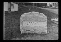 MacDonough Marker - near dock