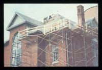 Roof repair, Vergennes Opera House