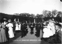 Arrival at Cemetery, Memorial Day,.09.