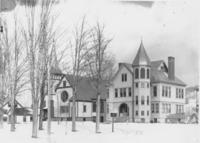 Baptisit Church and Leland & Gray Seminary, Townshend, Vt.