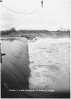 Conn. R. Dam, Vernon, Vt. April 15, 1909