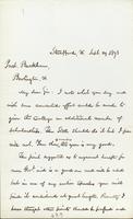 Justin Smith Morrill to Matthew H. Buckham, September 29, 1873