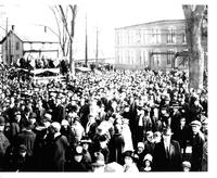 Winooski, VT - American Woolen Mills Flag Raising