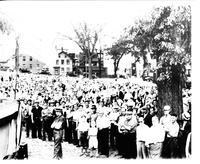 Winooski, VT - American Woolen Mills Flag Raising