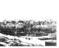 Winooski, VT - Winooski River and Mills (Panormama: 7 Photos numbered left to right)