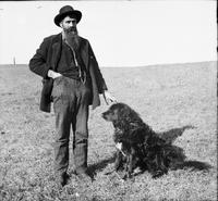 Man with dog