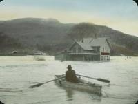 Bert Mays house in Bolton during the 1928 flood