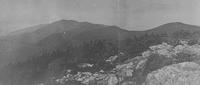 Lincoln Peak and Mount Ellen from the summit of Mount Abraham