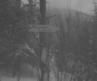 Adirondack Lookout sign on General Stark Mountain