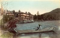 Man fishing from a boat