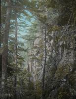 Cliffs on Mount Mansfield's Forehead Trail - second terrace