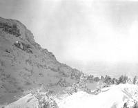 West from a pass under the chin of  Mount Mansfield