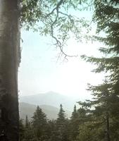 Camel's Hump from lookout north of Dunsmoor Lodge on Bolton Mountain