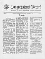 Environmental speeches of the Honorable Robert T. Stafford, United States             Senator from the state of Vermont : delivered in the Senate of the United States,             September-October 1988.