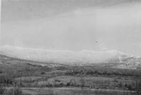 View of the Green Mountains from the Proctor Maple Research Center's property