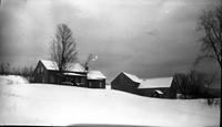 View of Proctor Maple Research Center in the snow