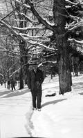 Ed Fielling surveying the sugar bush