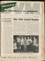 Bulletin of the University of Vermont vol. 53 no. 03