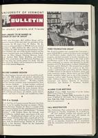 Bulletin of the University of Vermont vol. 58 no. 14