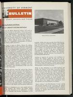 Bulletin of the University of Vermont vol. 61 no. 01