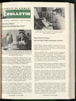 Bulletin of the University of Vermont vol. 63 no. 02