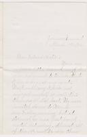 Blanch Ervins to Katherine Fletcher, 1886 March 11